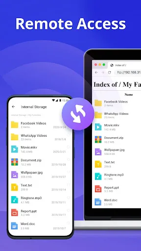 Zrzuty ekranu File Manager