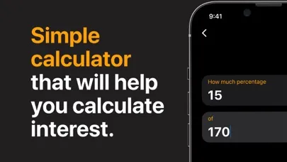 Ảnh chụp màn hình của Easy Calculator Percentage