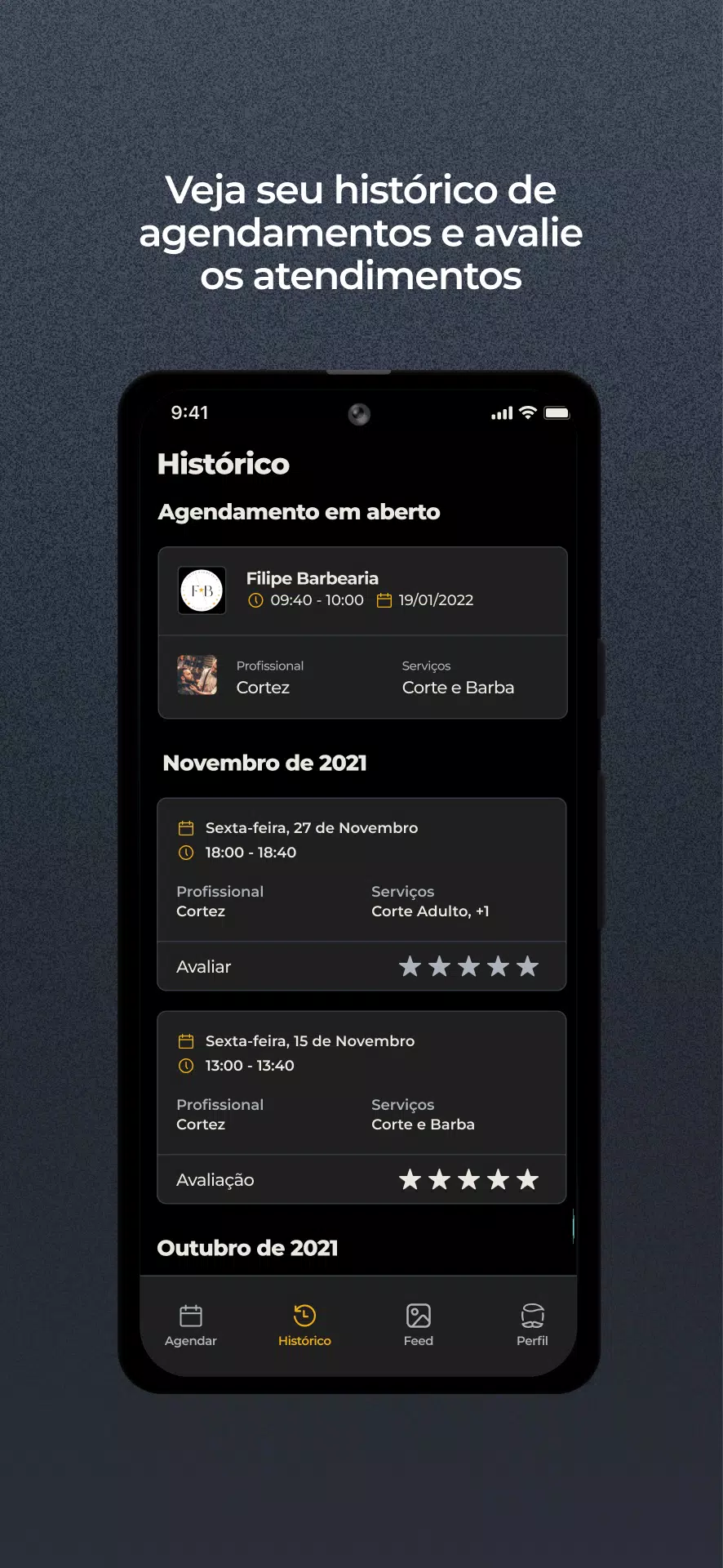 Filipe Barbearia Screenshots