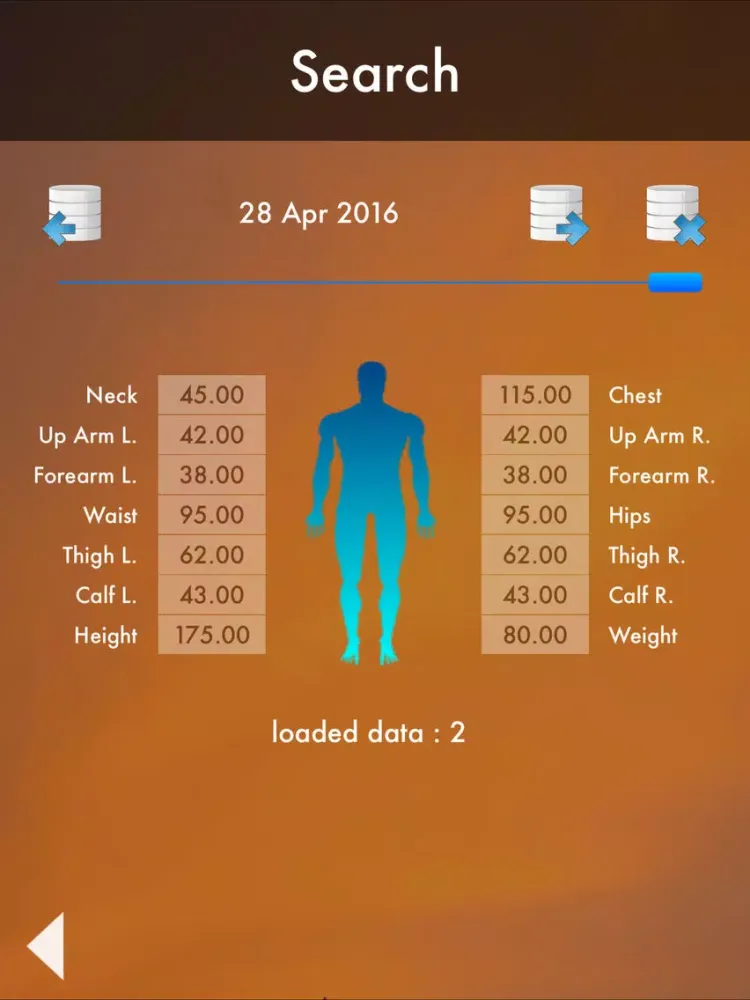 Perfect Body : Fat Calculator & Body Database - Diet and Workout iPad  Screenshots