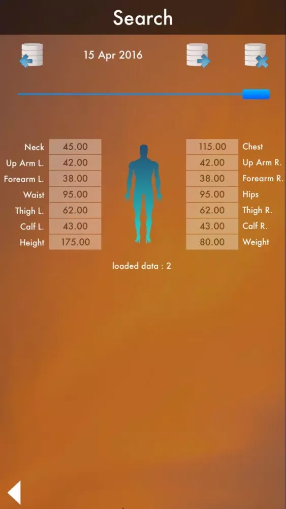 Perfect Body : Fat Calculator & Body Database - Diet and Workout Screenshots