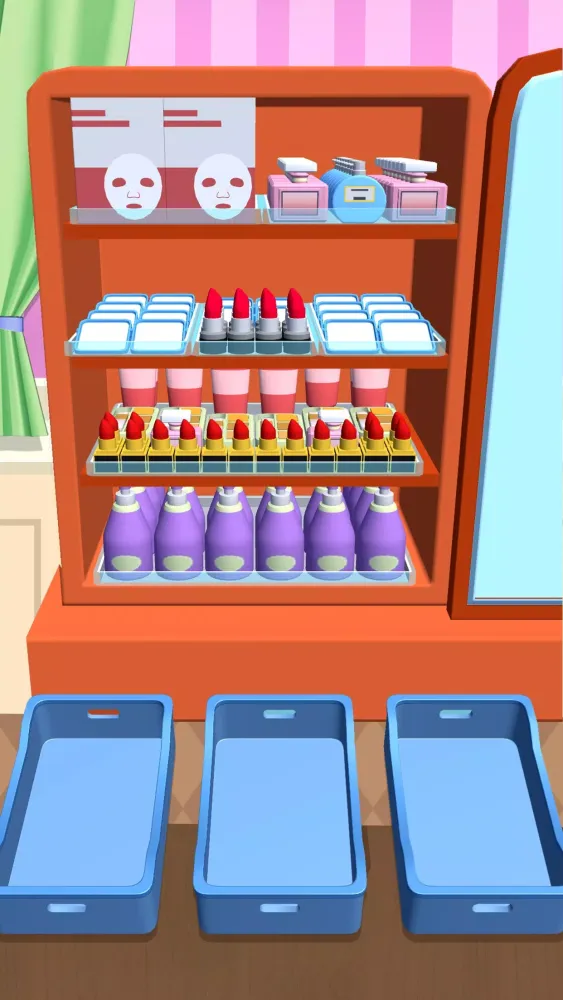Capturas de tela do Fill Up Fridge