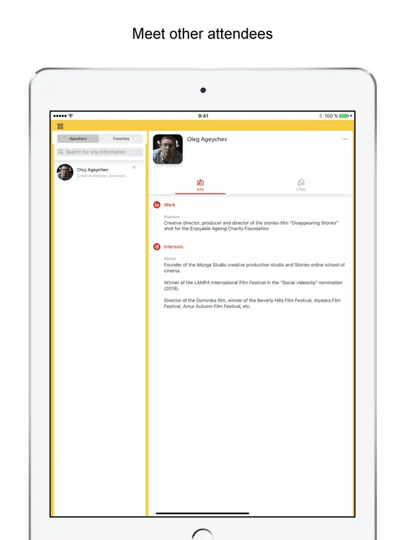 Zrzuty ekranu LAMPA FILM FEST 2021 iPad 