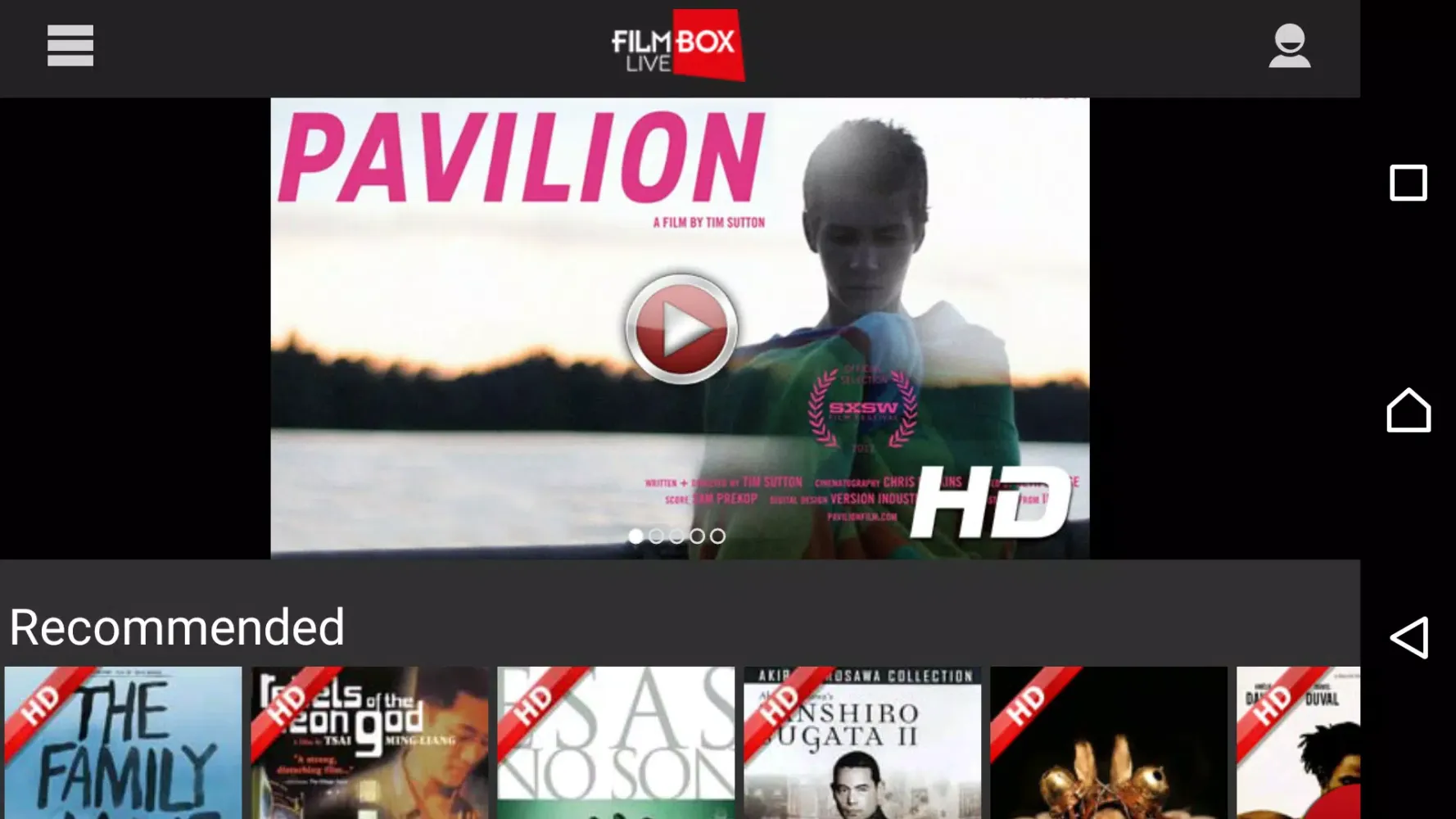 Filmbox Live Screenshots