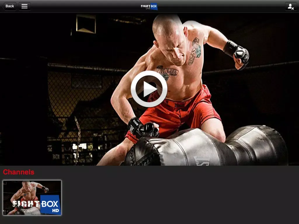 Fightbox Live iPad  Screenshots