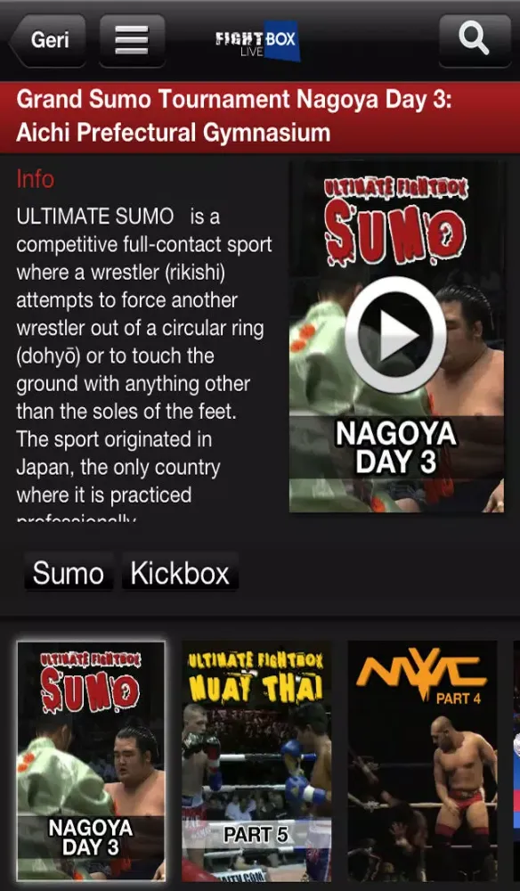 Fightbox Live Screenshots