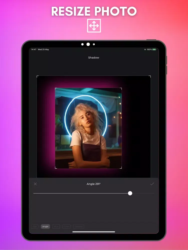 Captures d'écran de Canva Luxury: Photo Editor iPad 