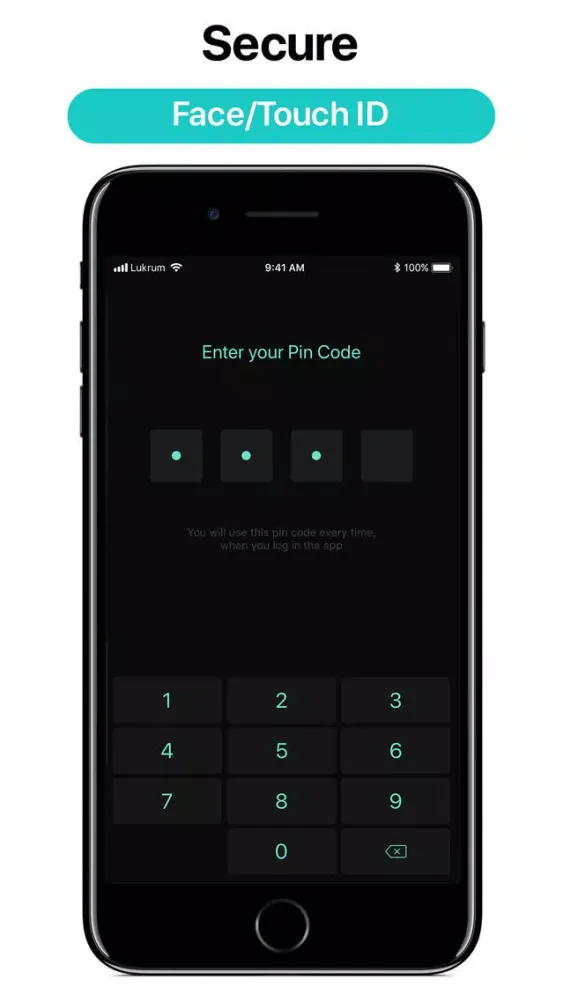 Lukrum Secure Crypto Tracker应用截图