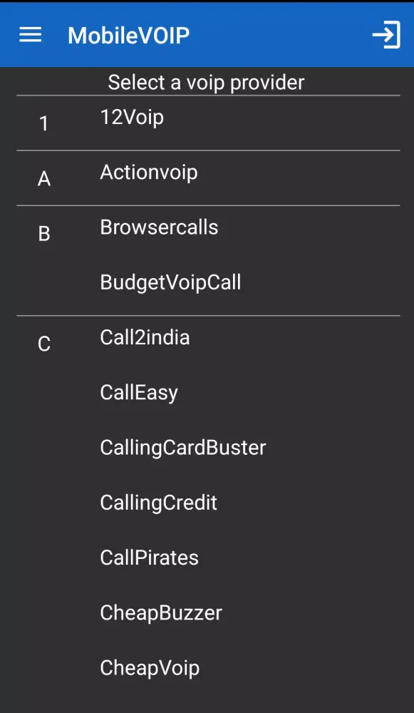 Ảnh chụp màn hình của HOTVOIP Save on calls