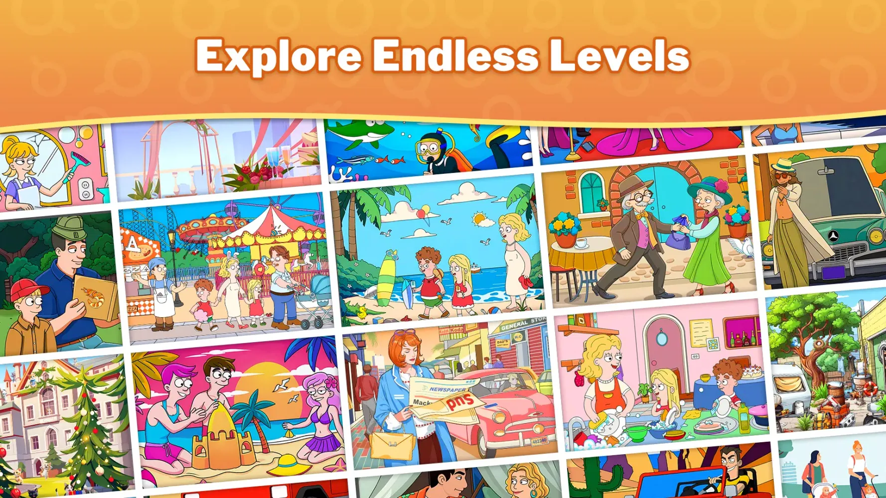 Differences - Find & Spot It Screenshots