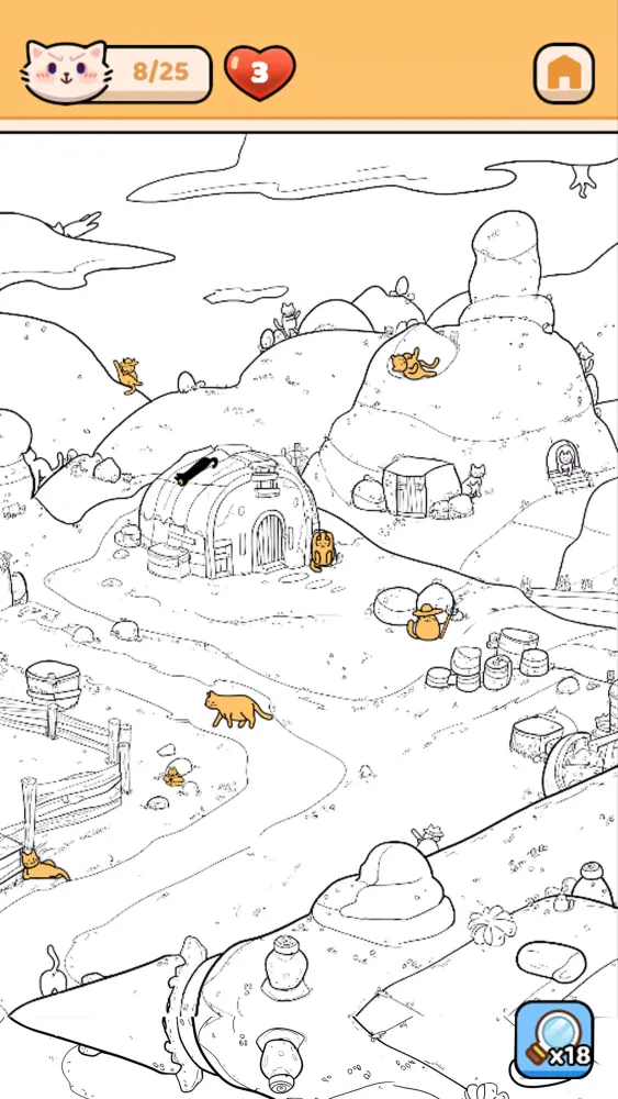 Find Hidden Cat: Spot It Meow! Screenshots