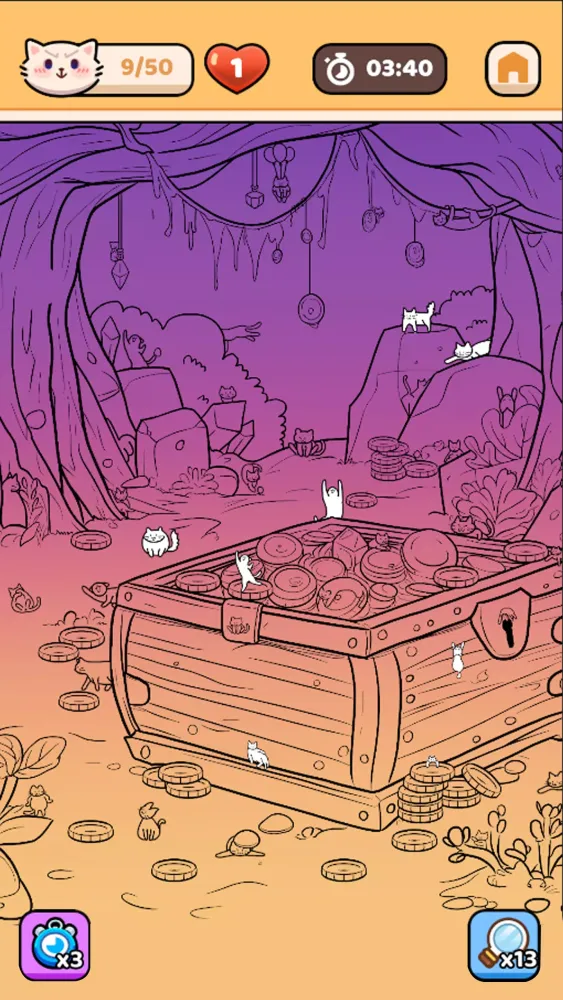 Find Hidden Cat: Spot It Meow! Screenshots