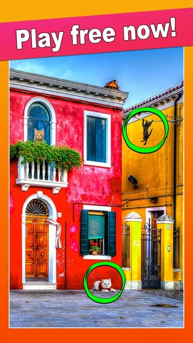 Find the Cats! ~ Free Photo Shuffle Games سکرین شاٹس