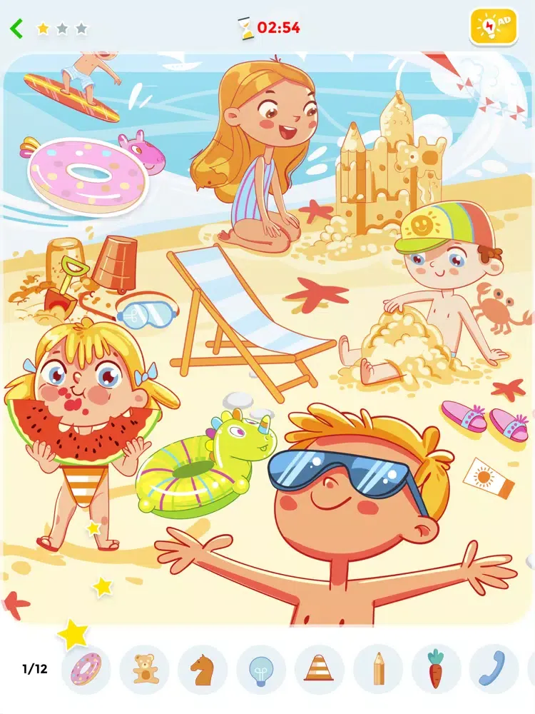 Скриншоты Find the Hidden Objects Puzzle iPad 