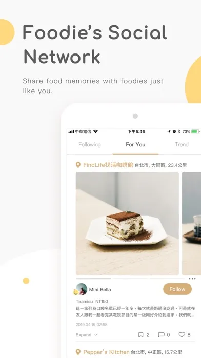 Ảnh chụp màn hình của MENU - Eat Like Local Foodies