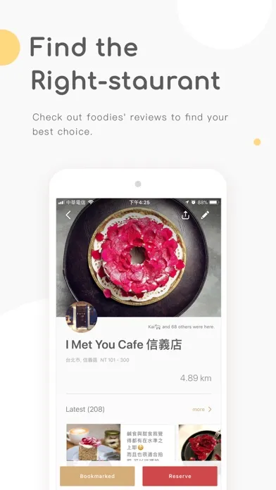Ảnh chụp màn hình của MENU - Eat Like Local Foodies