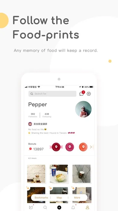 Ảnh chụp màn hình của MENU - Eat Like Local Foodies