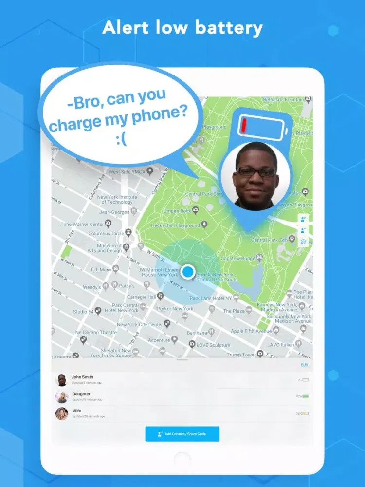 Find My Friends & Family iPad  Screenshots