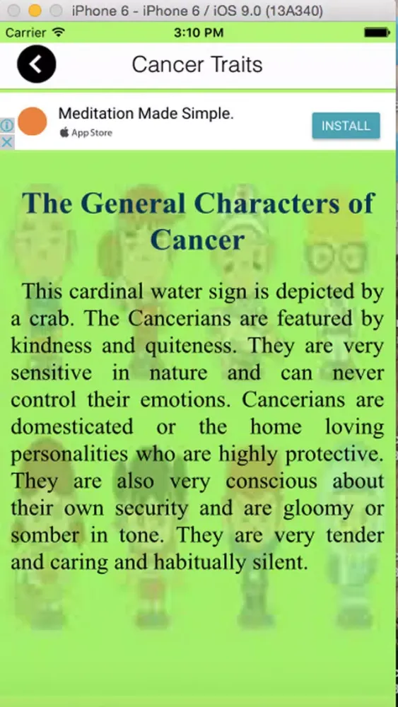 Cancer by Findyourfate.com应用截图