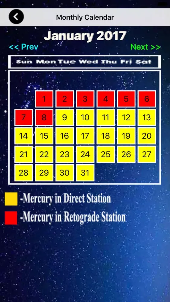 MercuryRetrograde findyourfate स्क्रीनशॉट