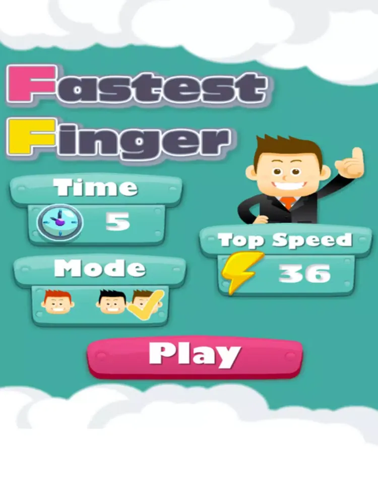 My Finger is Fast iPad  スクリーンショット