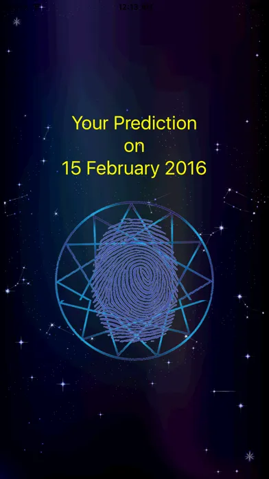 Daily Horoscope Fingerprint Scanner Ekran Görüntüleri