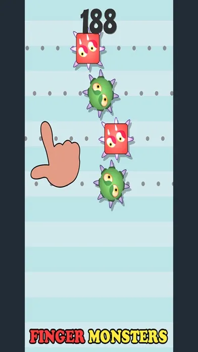 FINGER MONSTERS - Free 3D Touch Addictive Puzzle Game For Kids Screenshots