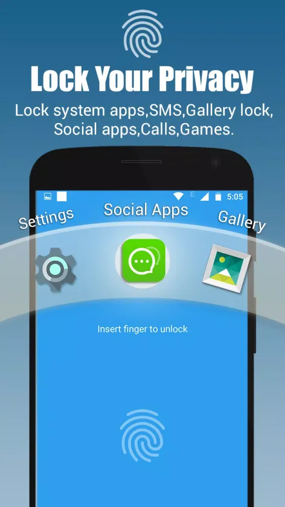 Скриншоты App Lock