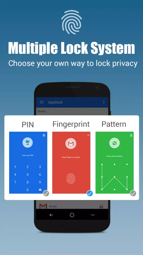 Скриншоты App Lock