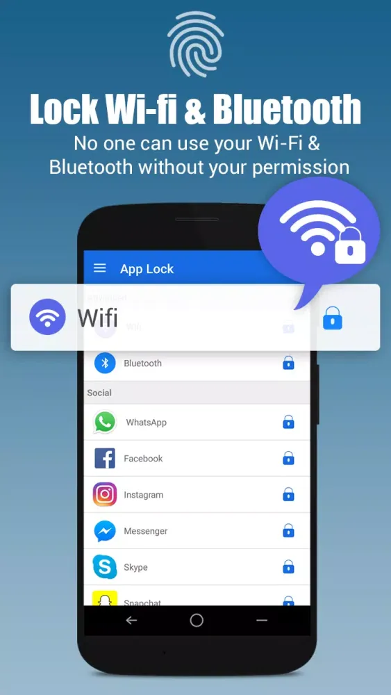 Скриншоты App Lock