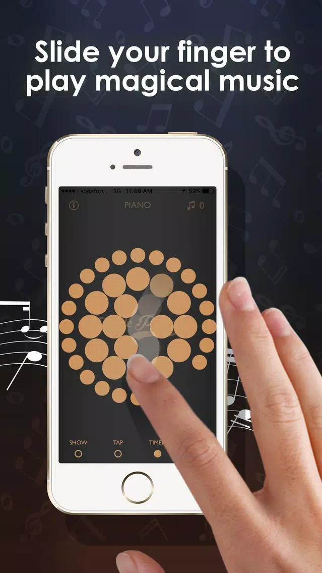 Ảnh chụp màn hình của Slide Piano – The easiest way to play