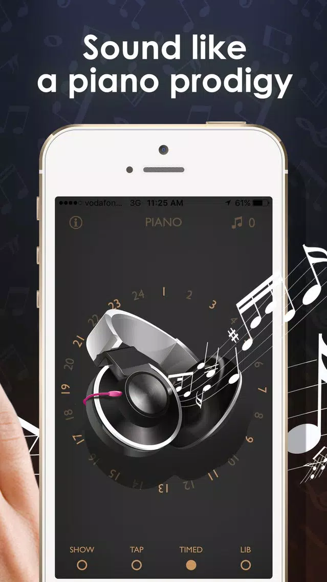 Ảnh chụp màn hình của Slide Piano – The easiest way to play