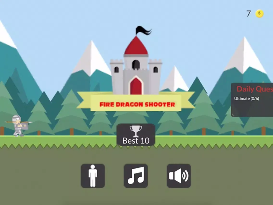 صور Fire Dragon Shooter - Free Archery Shooting Game For Kids iPad 