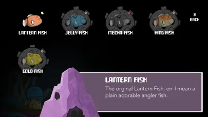 Capturas de tela do Lantern Fish