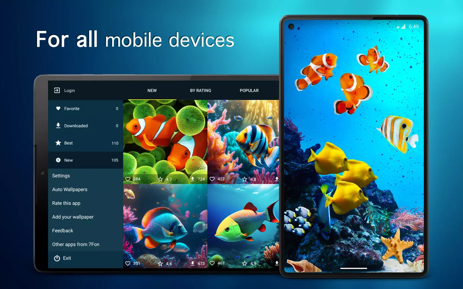 Fish Wallpapers 4K Screenshots