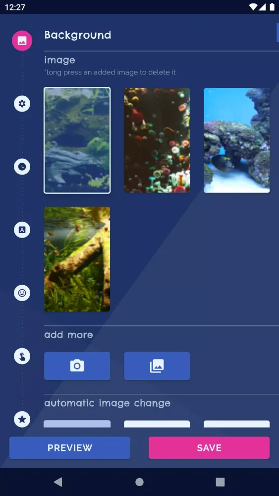 Aquarium Fish Live Wallpaper应用截图