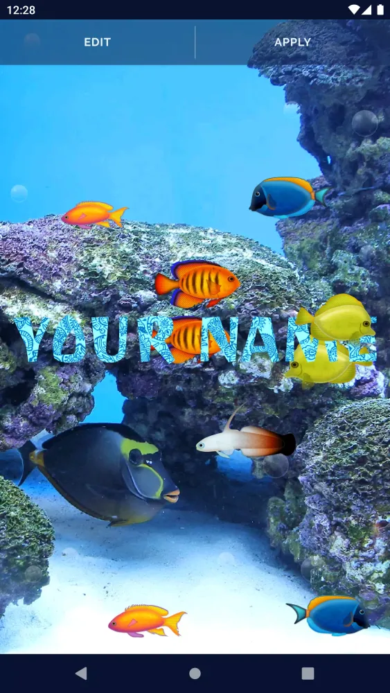 Aquarium Fish Live Wallpaper应用截图