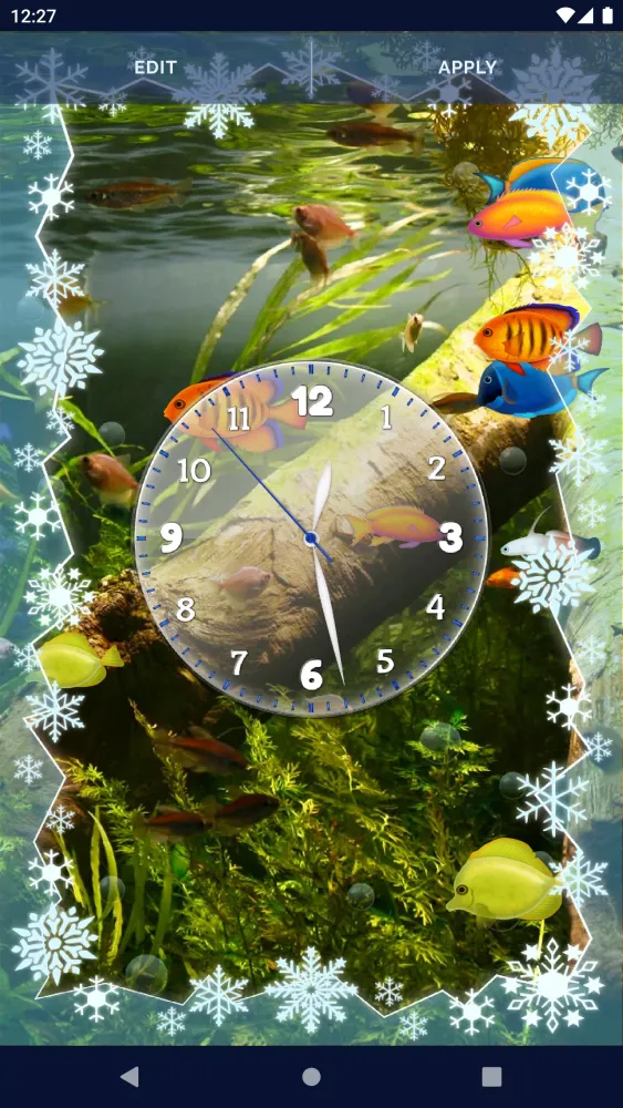 Aquarium Fish Live Wallpaper应用截图