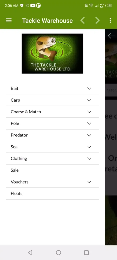 The Tackle Warehouse Screenshots