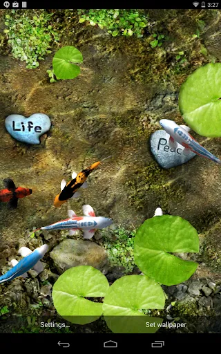 Capturas de pantalla de Koi Live Wallpaper