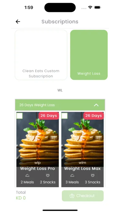 ภาพหน้าจอของ CleanEats Diet