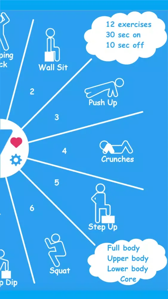 7Top - Fitness Coach At Home Ekran Görüntüleri