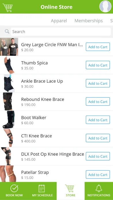 Zrzuty ekranu Fit-N-Wise