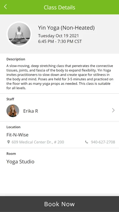 Zrzuty ekranu Fit-N-Wise