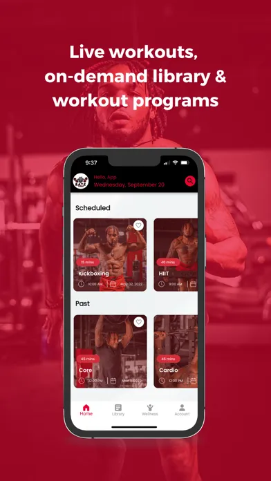 Zrzuty ekranu B.A.T.E Fitness