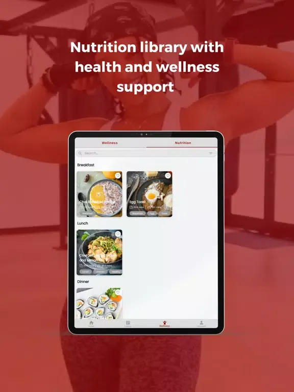 Скриншоты FitBae iPad 