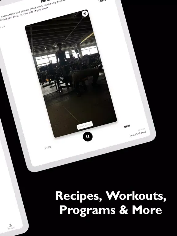 As0kin Training Club iPad  スクリーンショット