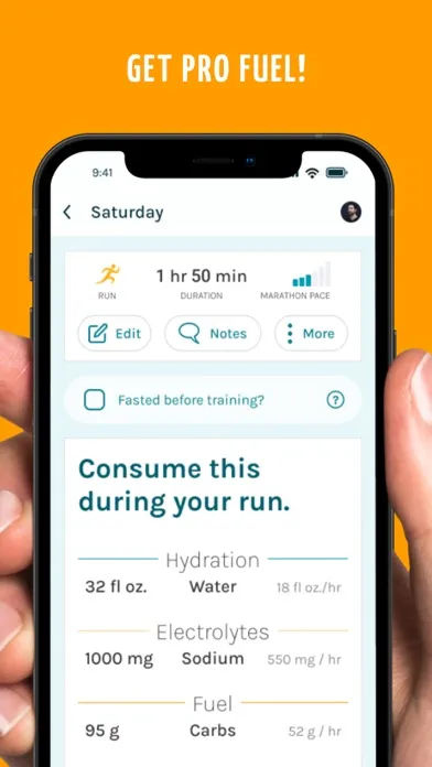 تصاویر Saturday: Pro Fuel & Hydration