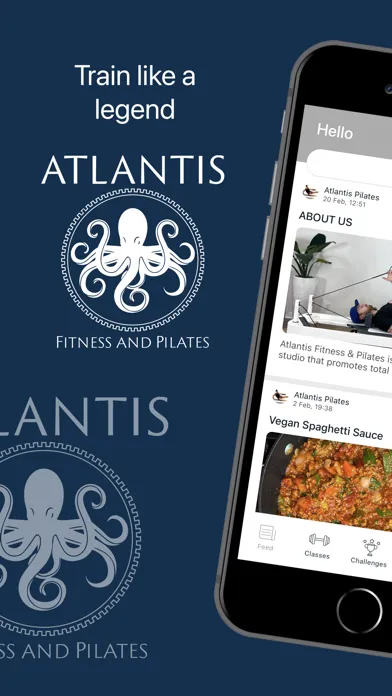 Zrzuty ekranu Atlantis Fitness and Pilates