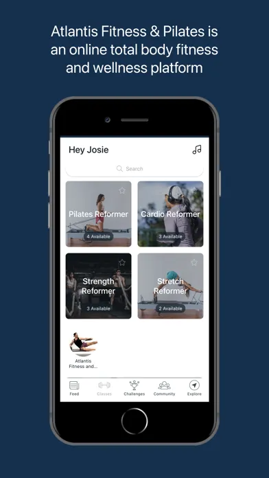 Zrzuty ekranu Atlantis Fitness and Pilates